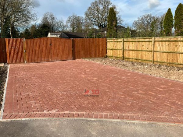 Driveway laid with block paving in Avonmouth, Bristol