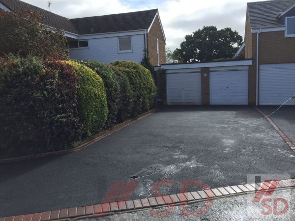 New driveway in Backwell, Somerset