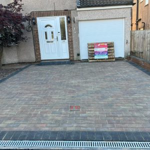 Block Paved Driveway with Drainage and Doorstep in Yate, Bristol