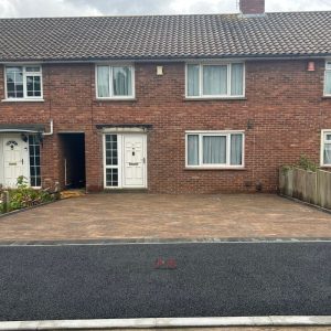 Block Paved Driveway with Dropped Kerb in Downend, Bristol