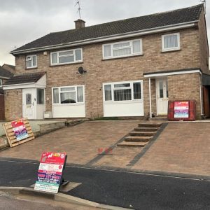 Block Paved Driveway with Dropped Kerb in Kingswood, Bristol