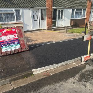 Block Paved Driveway with Dropped Kerb in Kingswood, Bristol