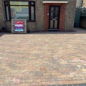 Block Paved Driveway with Fencing and Drainage in Hengrove, Bristol