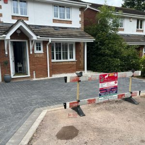 Block Paved Driveway with Manhole Covers and Drains in Longwell…