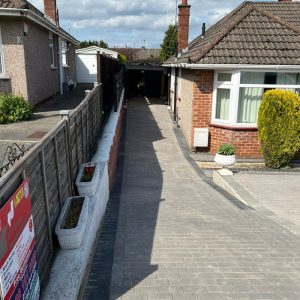 Block Paved Driveway with Pathways in Longwell Green, Bristol