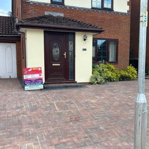 Brindle Block Paved Driveway in Longwell Green, Bristol