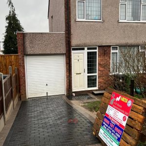 Charcoal Block Paved Driveway in Kingswood, Bristol