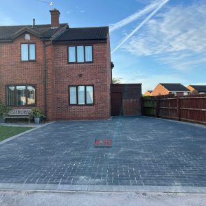 Charcoal Block Paved Driveway in Longwell Green, Bristol