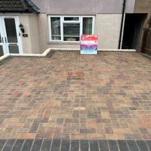 Driveway with Autumn Mix Block Paving in Bristol