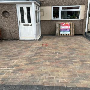 Driveway with Autumn Mix Block Paving in Yate, Bristol