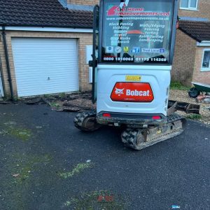 Driveway with Charcoal and Natural Grey Block Paving in Portishead,…