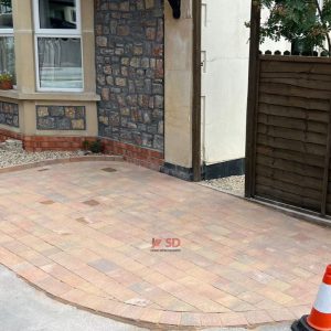 Tegula Paved Driveway and Pathway in Yate, Bristol