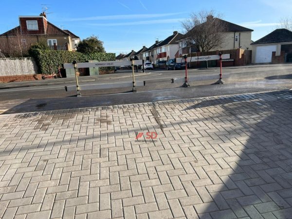 Block Paved Driveway with Dropped Kerb in Downend, Bristol