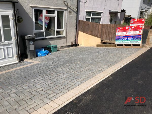 Block Paved Driveway with Tarmac Apron in Bradley Stoke