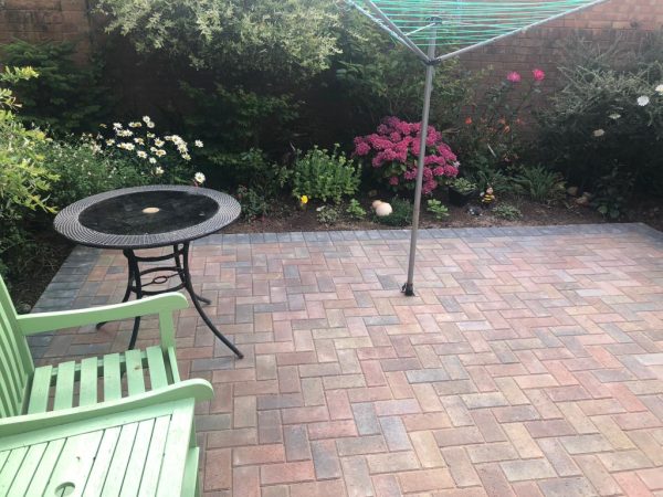 Brindle Block Paving Patio in Horfield, Bristol