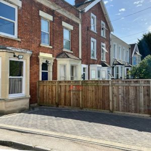 Charcoal Block Paved Driveway with Grey Border in Bristol