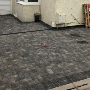 Driveway with Winter Blend Block Paving in Whitchurch, Bristol