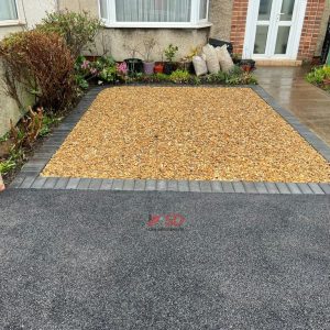 Gravel Driveway with Dropped Kerb in Thornbury, Bristol