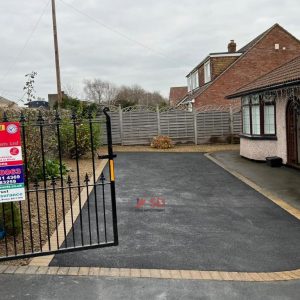 New Tarmac Driveway with Paved Edge in Bedminster, Bristol